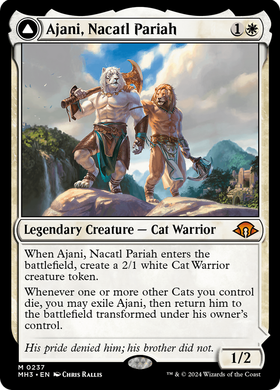 Ajani, Nacatl Pariah // Ajani, Nacatl Avenger