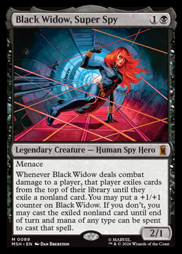 Black Widow, Super Spy