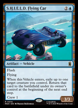 S.H.I.E.L.D. Flying Car