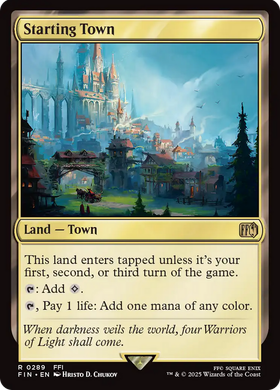 Starting Town