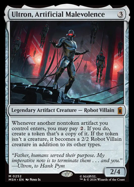 Ultron, Artificial Malevolence